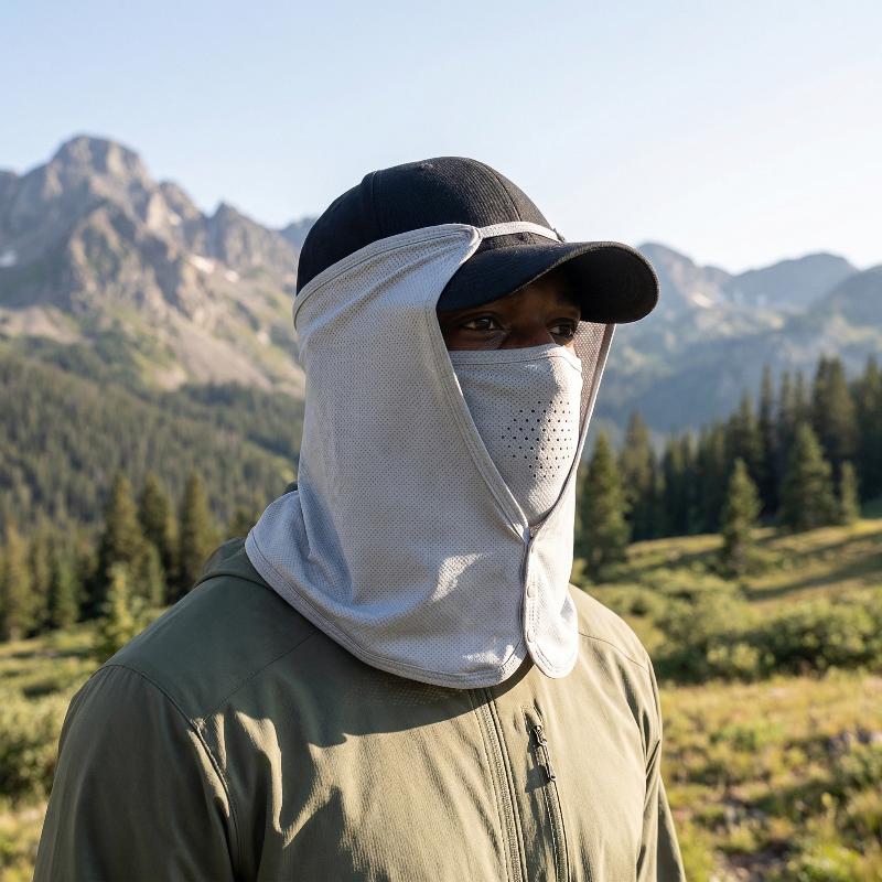 Outdoor Neck Protection Sun Ca - đánh giá và giá Camping Outdoor Quick Drying Sun Neck Protection Cap Hat