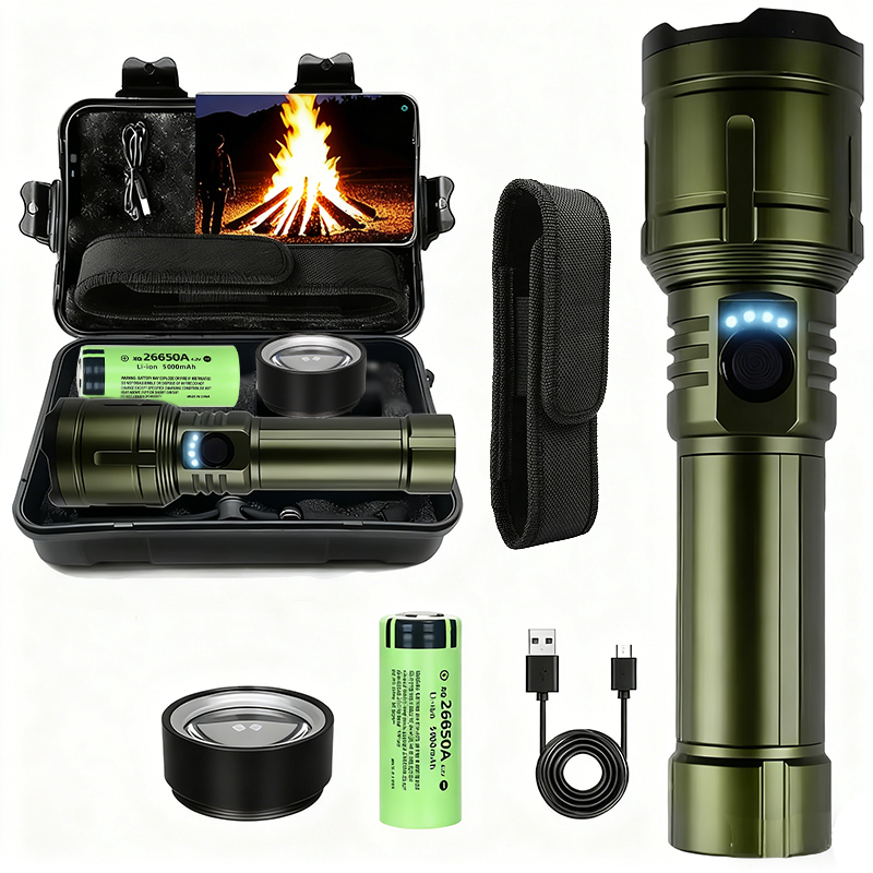 Ultra Powerful Flashlight Conc - đánh giá và giá Outdoor Camping Adventure Lamp