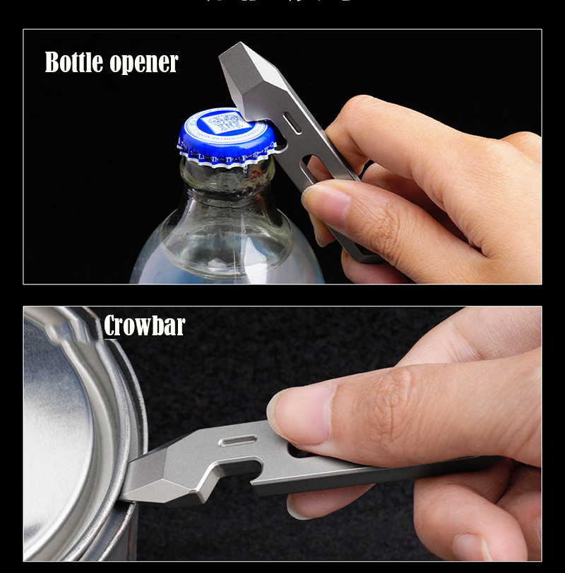 8CM  CNC TC4 Titanium Alloy Cr - đánh giá và giá Outdoor Camping Essential Gear