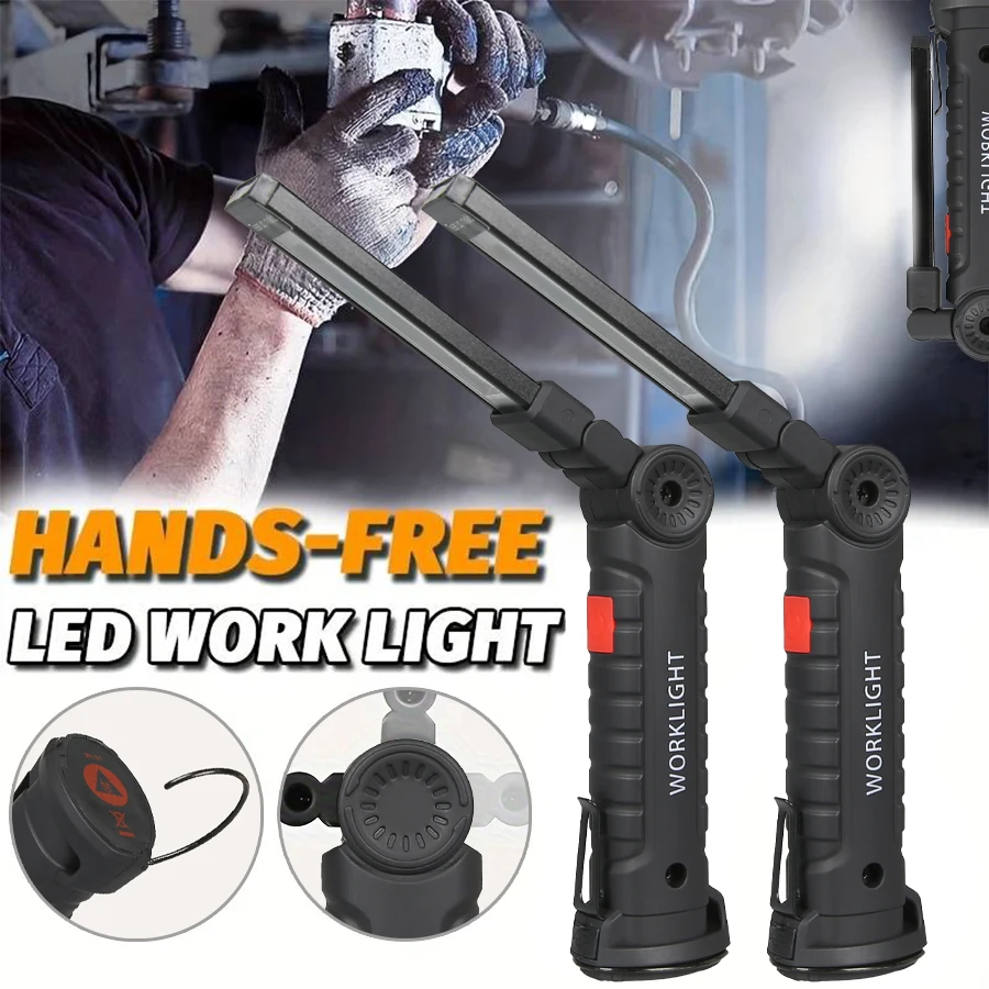 New Portable COB LED Flashligh - đánh giá và giá Outdoor Camping Adventure Lamp