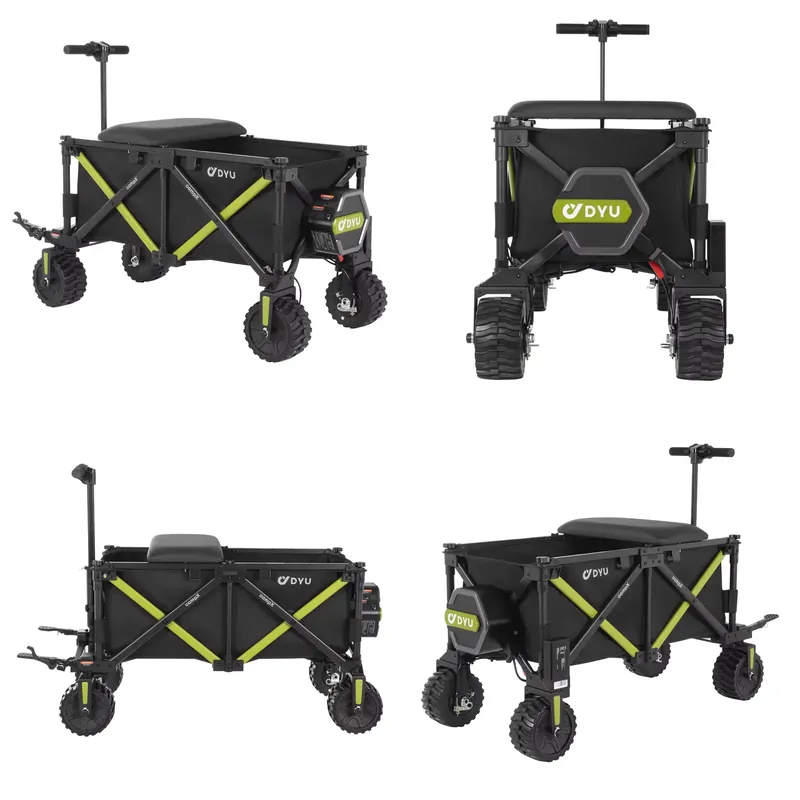 DYU CampX Four-wheel Aluminum  - đánh giá và giá Outdoor Camping Vehicle Wagon