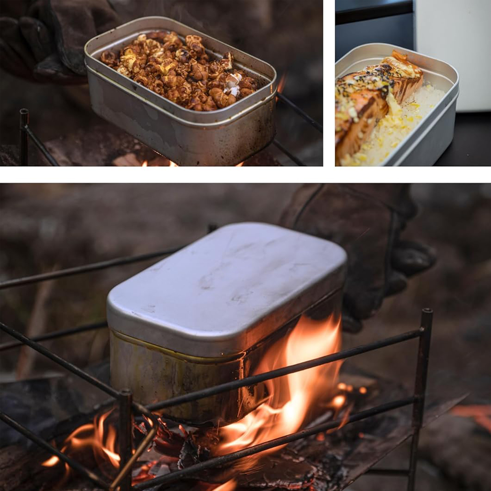 Foldable Bento Box Handle, Lun - đánh giá và giá Outdoor Camping Outfit