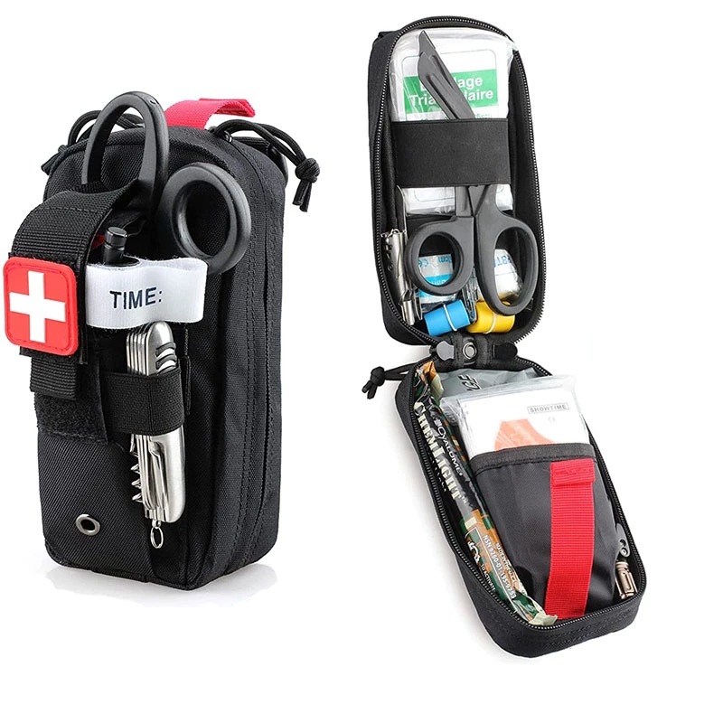 Tactical First Aid Kit Tourniq - đánh giá và giá Outdoor Camping Essential Gear