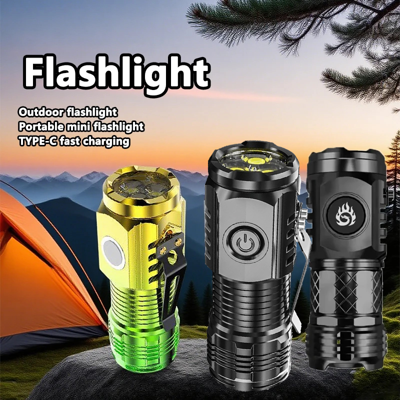 Super Bright MINI LED Flashlig - đánh giá và giá Outdoor Camping Adventure Lamp