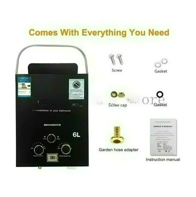 Propane LPG  Gas Tankless Wate - đánh giá và giá Outdoor Camping Hot Water Shower